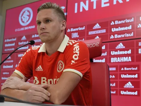 Novo atacante do Inter diz: 'Tenho características que me ajudam nessa função'