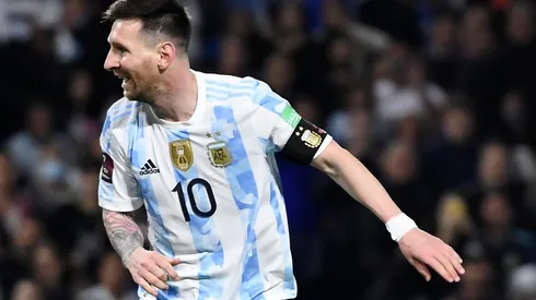 Lionel Messi, em campo pela Argentina (Foto: Getty Images)