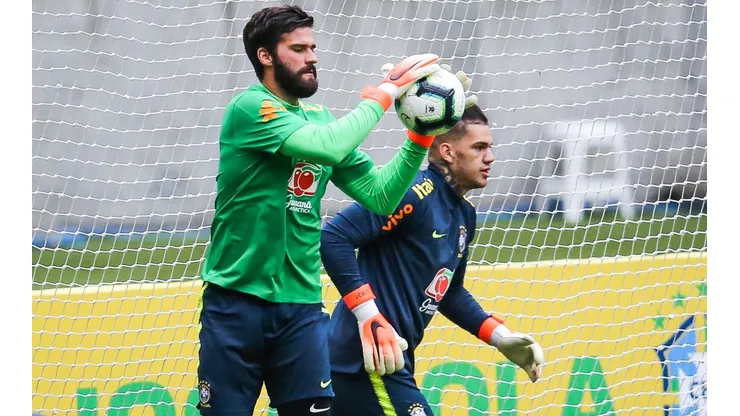 Treino da Selecao Brasileira