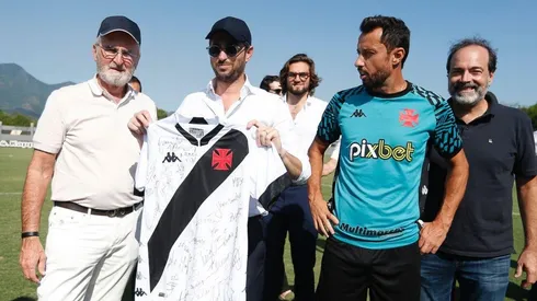 777 Partners visitou CT do Vasco e falou com os jogadores (Foto: Rafael Ribeiro / Vasco da Gama)