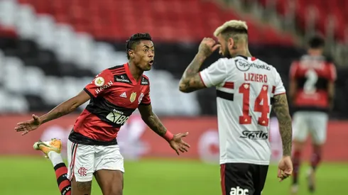 (Foto: Thiago Ribeiro/AGIF) BRASILEIRO A 2021, FLAMENGO X SAO PAULO