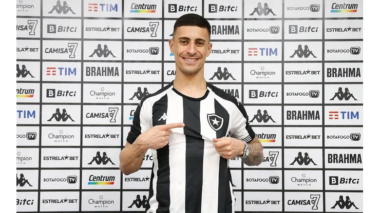 Philipe Sampaio elogia novo companheiro (Foto: Vítor Silva/ Botafogo)