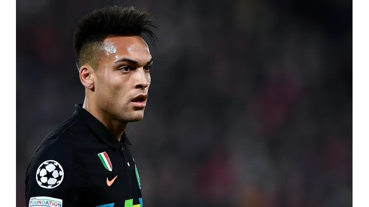 Lautaro Martinez of FC Internazionale looks on during the