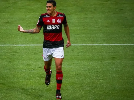 Marcos Braz define futuro do atacante Pedro, na mira do Palmeiras