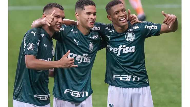 (Foto: Marcello Zambrana/AGIF) LIBERTADORES 2020, PALMEIRAS X DELFIN-ECU