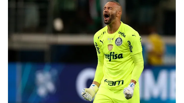 Weverton conquistou o sexto título como goleiro titular do Palmeiras (Foto: Getty Images)