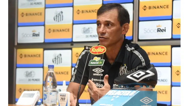 Bustos fala sobre a chegada de novos nomes para o Peixe (Foto: Divulgação/Santos)