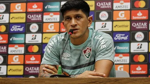 Cano pede Fluminense ligado no duelo contra o Millonarios (Foto: Lucas Merçon/Fluminense)