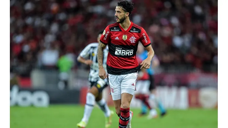 Gustavo Henrique não participa de últimos treinos visando o duelo da Supercopa do Brasil contra o Atlético-MG (Foto: Thiago Ribeiro/AGIF)