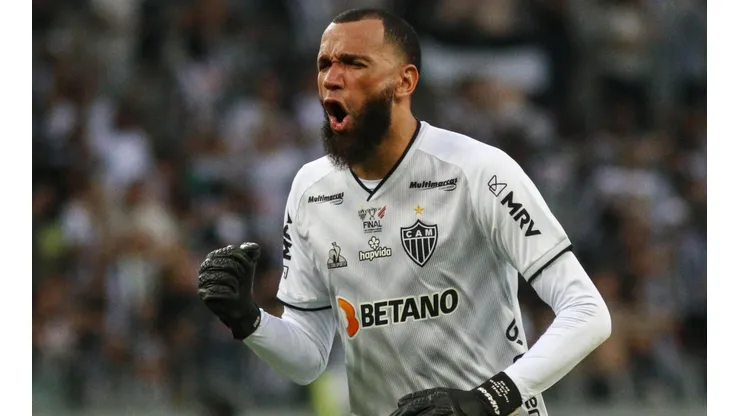 Éverson foi o herói do título do Atlético-MG na Supercopa do Brasil (Foto: Fernando Moreno/AGIF)