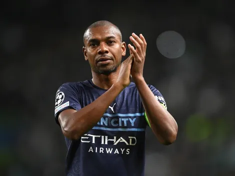 Fernandinho, do City, pode estar pintando no futebol brasileiro