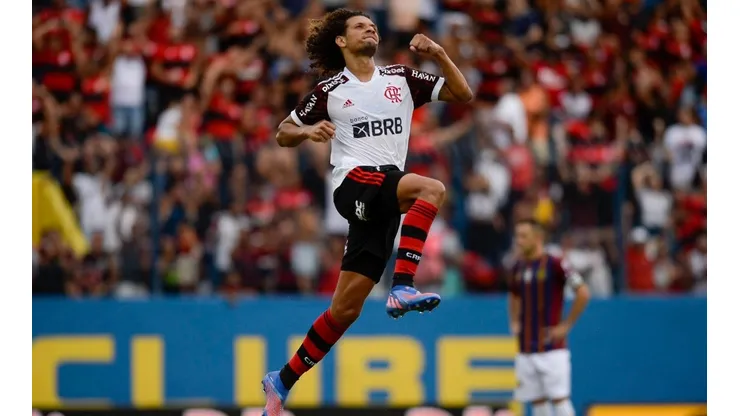 Willian Arão marca belo gol em vitória do Flamengo (Foto: Marcelo Cortes / Flamengo)
