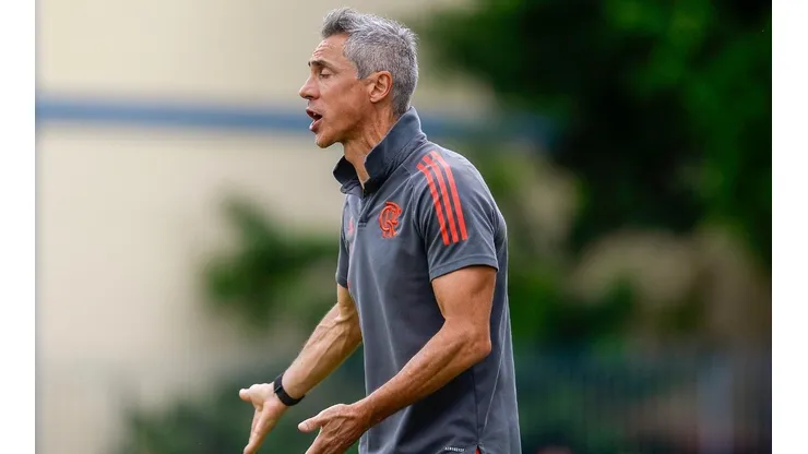 Paulo Sousa colocou a torcida do Flamengo como vantagem para a final da Supercopa do Brasil (Foto: Marcelo Cortes / Flamengo)