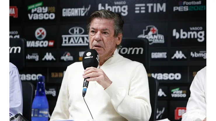 Jorge Salgado, presidente do Vasco