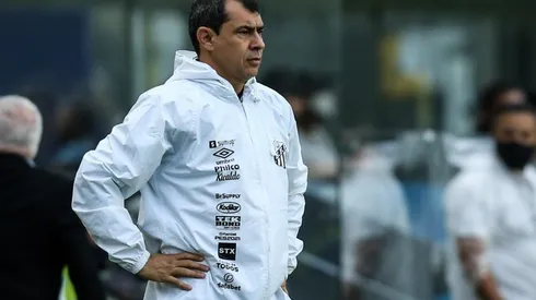Fábio Carille, treinador do Santos (Foto: Getty Images)