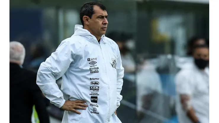 Fábio Carille, treinador do Santos (Foto: Getty Images)