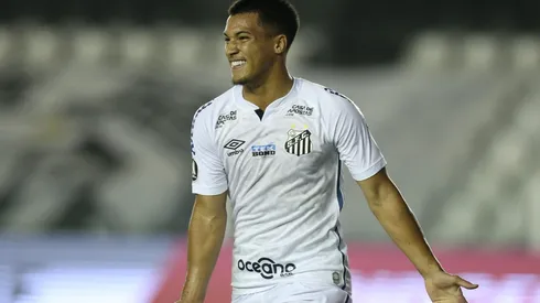 Marcos Leonardo, atacante do Santos (Foto: Getty Images)