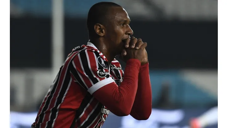 Marquinhos marcou o gol da vitória do São Paulo (Foto: Getty Images)