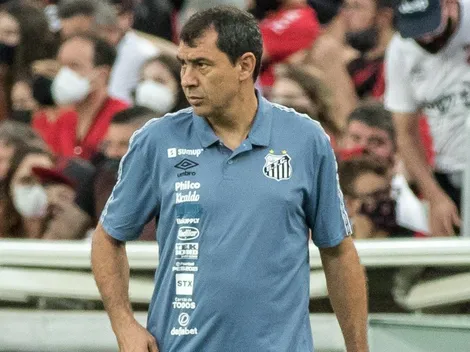 Carille lamenta segundo tempo do Santos no empate diante do Guarani