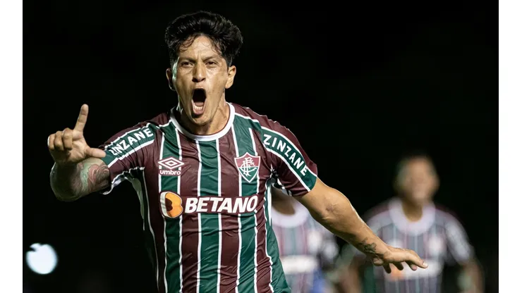Cano marca pela primeira vez com camisa do Fluminense e ajuda equipe a vencer o Audax (Foto: Jorge Rodrigues/AGIF)