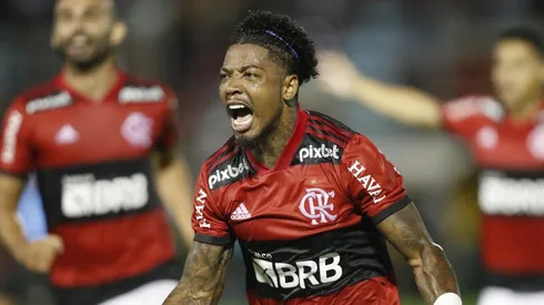 Marinho estreia com gol e vitória pelo Flamengo (Foto: Gilvan de Souza/Flamengo)
