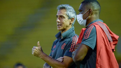 Paulo Sousa pede mais tempo para que o Flamengo entenda sua filosofia, mas elogia desempenho contra o Boavista (Foto: Marcelo Cortes / Flamengo)