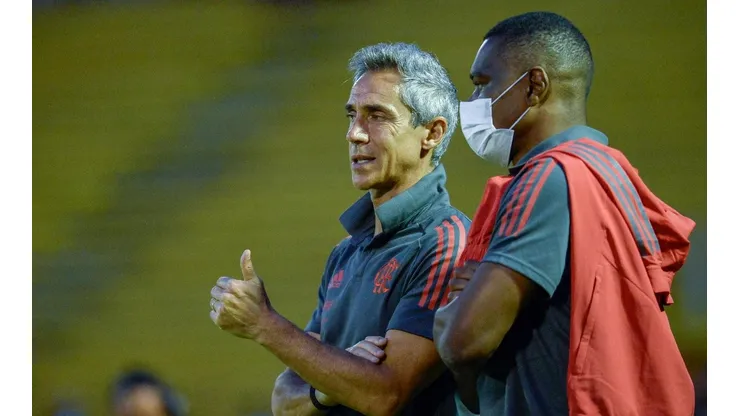 Paulo Sousa pede mais tempo para que o Flamengo entenda sua filosofia, mas elogia desempenho contra o Boavista (Foto: Marcelo Cortes / Flamengo)