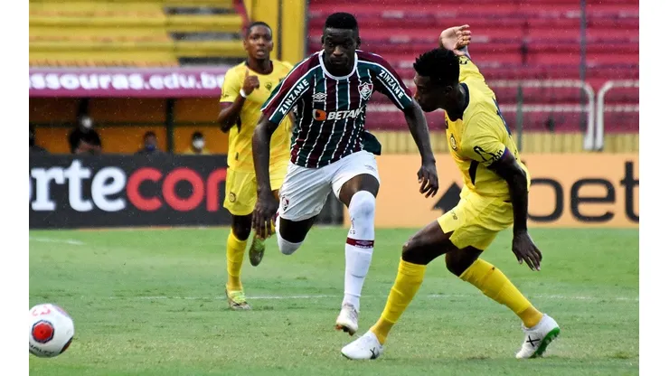 Luiz Henrique foi eleito o craque da partida na vitória do Fluminense sobre o Madureira (Foto: MAILSON SANTANA/FLUMINENSE FC)