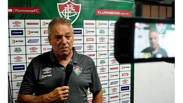 Abel falou sobre a importância da primeira vitória (Foto: MAILSON SANTANA/FLUMINENSE FC)