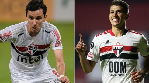 Pablo e Vitor Bueno rescindiram os contratos com o São Paulo (Foto: Getty Images)
