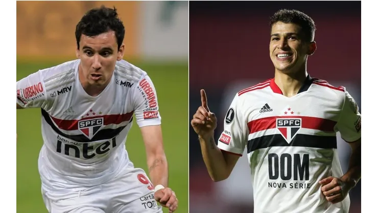 Pablo e Vitor Bueno rescindiram os contratos com o São Paulo (Foto: Getty Images)