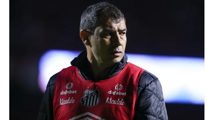 Fábio Carille, treinador do Santos (Foto: Getty Images)