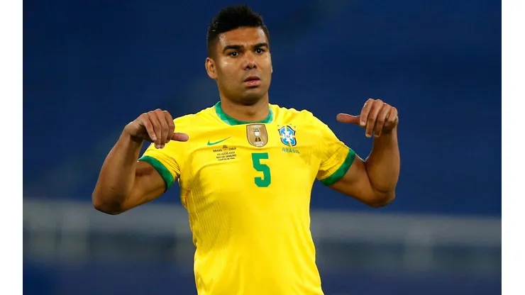 Casemiro, volante da seleção brasileira (Foto: Getty Images)