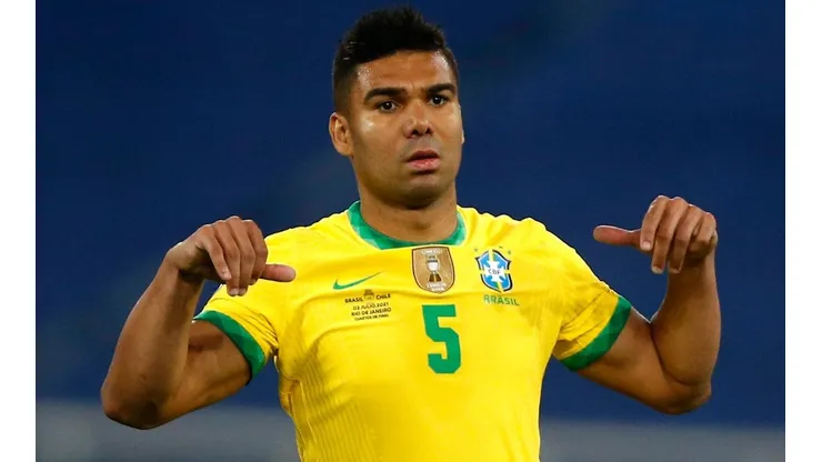 Casemiro, volante da seleção brasileira (Foto: Getty Images)