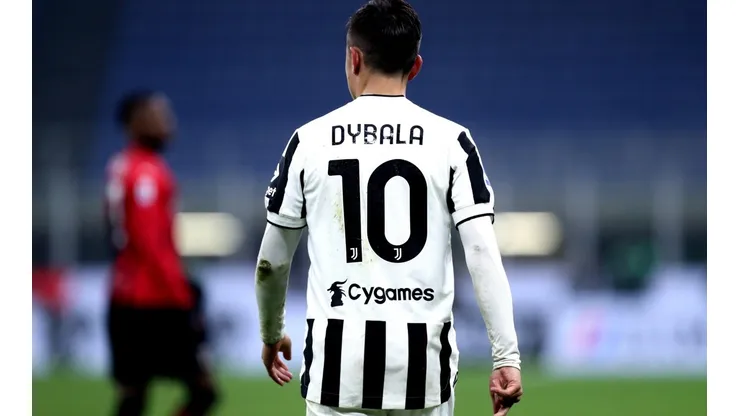Paulo Dybala of Juventus Fc looks on during the Serie A