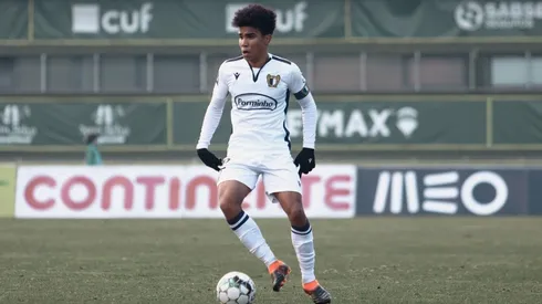 Gustavo Assunção, volante do Famalicão de Portugal