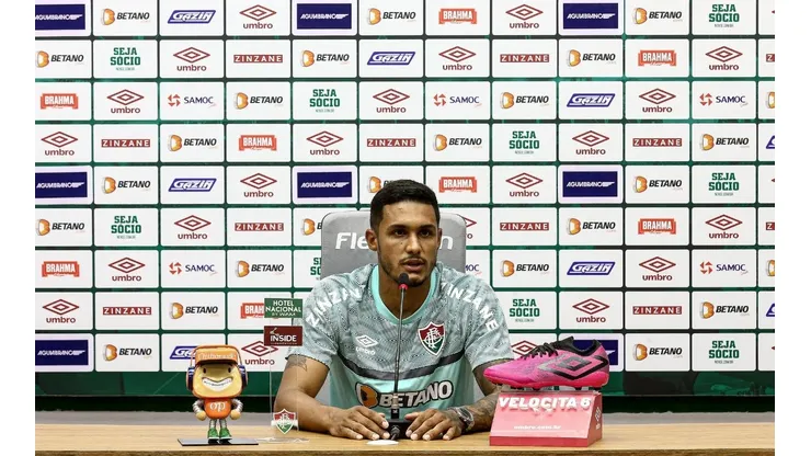 Cris Silva se destacou na Champions League, pelo Sheriff, da Moldávia (FOTO: LUCAS MERÇON / FLUMINENSE F.C)