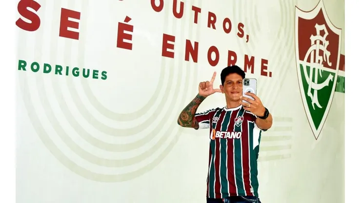 Cano é oficializado pelo Fluminense (Foto: Mailson Santana/FFC)