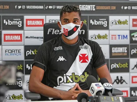 'Quero ajudar o Vasco', diz reforço apresentado nesta quinta-feira (13)