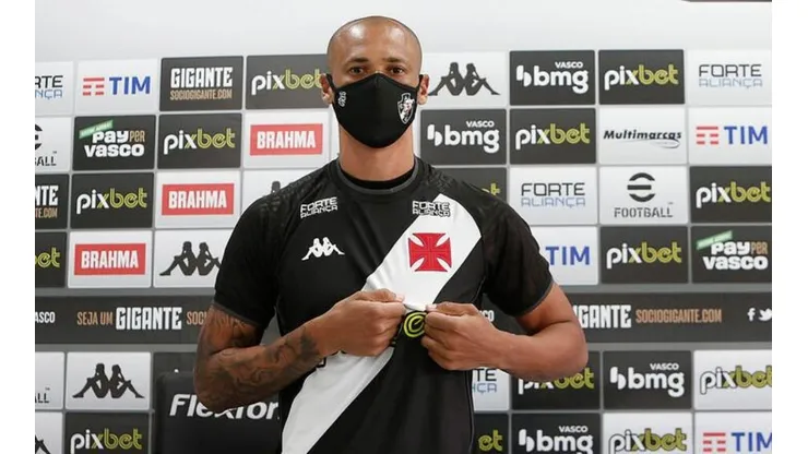Anderson Conceição disse ser vascaíno e tem passado na base do clube (Foto: Rafael Ribeiro/Vasco da Gama)