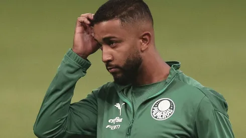 Jorge, lateral-esquerdo do Palmeiras (Foto: Ettore Chiereguini/AGIF)