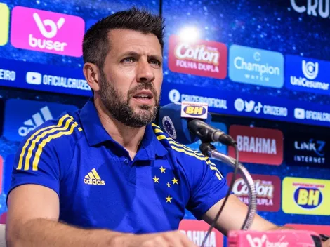 'O Cruzeiro tem um escudo que pesa muito', diz Pezzolano em primeira coletiva