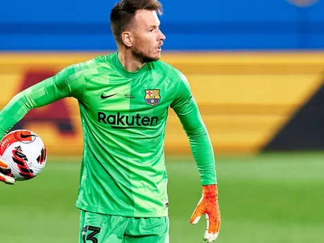 Gigante brasileiro pode fechar a contratação do goleiro Neto, do Barcelona