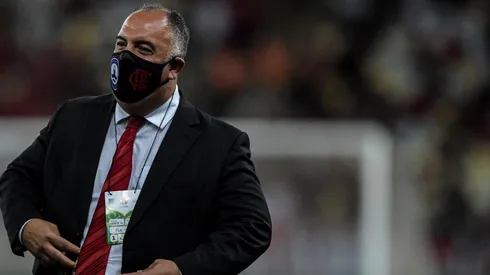 Marcos Braz está em Portugal e já teve a primeira conversar para achar o novo técnico do Flamengo (Foto: Thiago Ribeiro/AGIF)