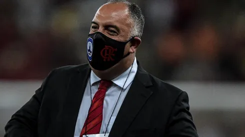 Marcos Braz, vice-presidente de futebol do Flamengo (Foto: Thiago Ribeiro/AGIF)
