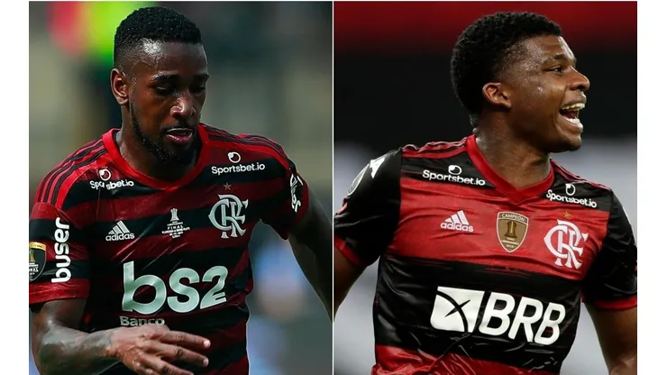 Gerson e Lincoln foram negociados pelo Flamengo em 2021 (Foto: Getty Images)