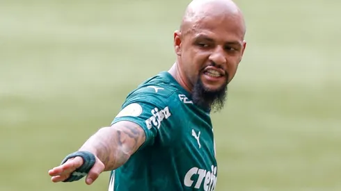Felipe Melo quando era jogador do Palmeiras. Foto: Marcello Zambrana/AGIF