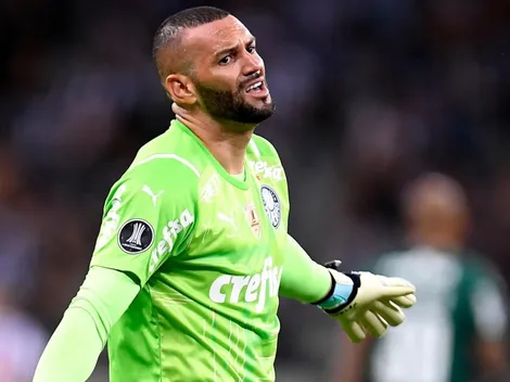 Palmeiras mira em medalhão para ficar na reserva de Weverton