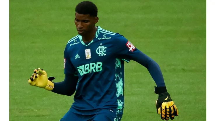 Hugo Souza, goleiro do Flamengo (Foto: Getty Images)
