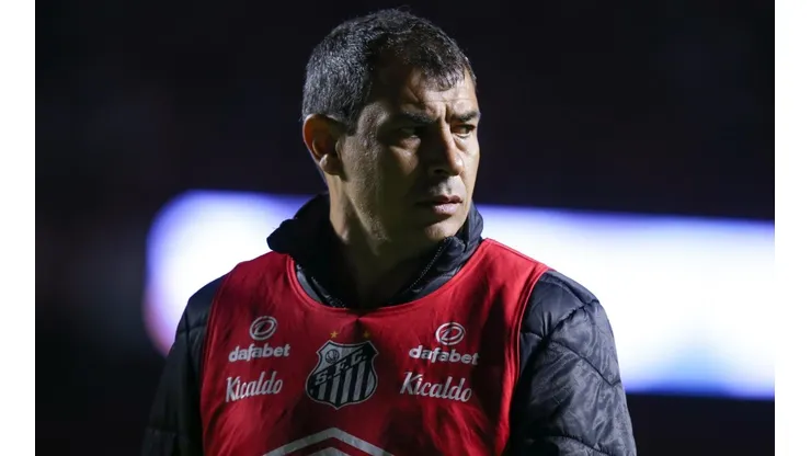 Fábio Carille, treinador do Santos (Foto: Getty Images)